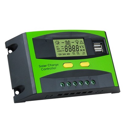  30A 12V 24V Solarcontroller LCD-Funktion Dual USB Solarzellen Panel