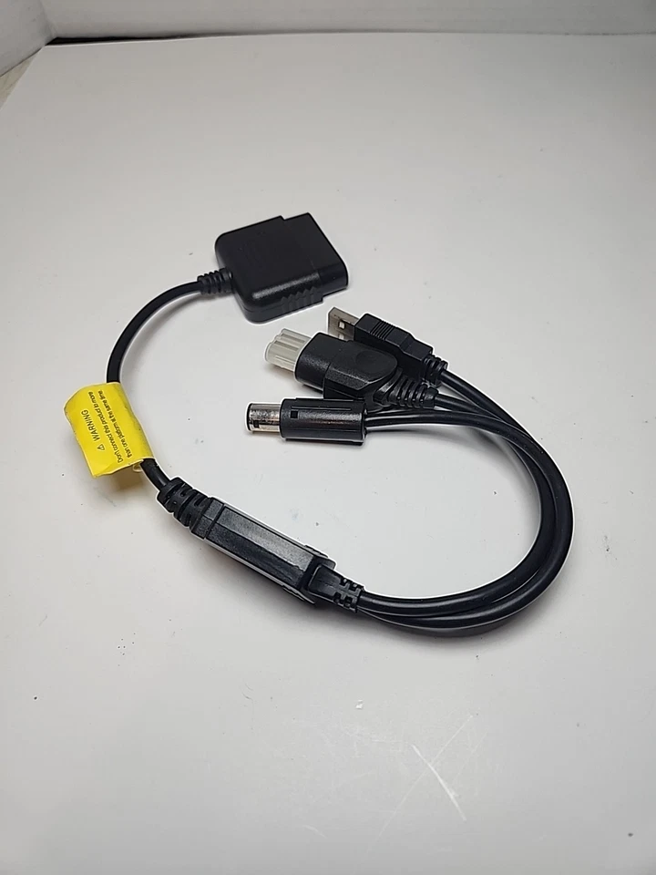 PS2 Playstation 2 Controller Adapter Original Xbox & Nintendo Gamecube! - Image 2 of 2