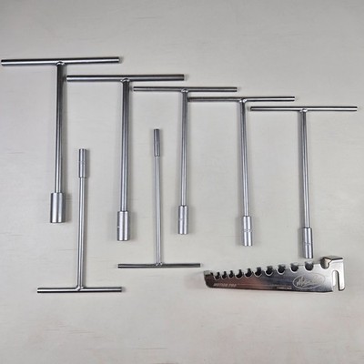 Motion Pro T-Handle Metric Socket Set 8mm 10mm 12mm 13mm 14mm 17mm 19mm & Rack