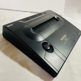 SNK NEO GEO AES Japanese Console System Boxed Controller Power AV Cable Manual