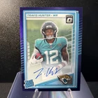 🔥Travis Hunter 2025 Donruss Optic Rookie Purple Stars On Card Auto /42 RC SP