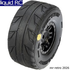 Pro-Line 1034310 1/16 Vector Front/Rear Tires MTD 12mm Black Split Six (4): MOJA