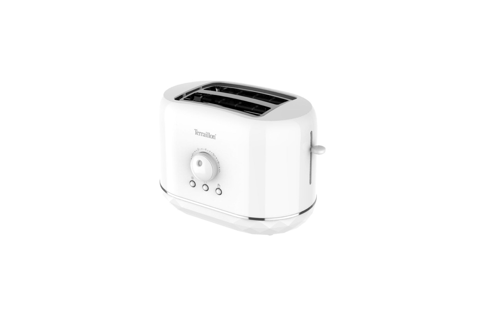 TERRAILLON - Tostapane DIAMANTE BIANCO - 2 fessure 13 cm- 6 livelli di (r2R)
