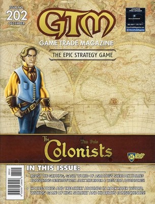 Game Trade Magazine #202 FN; Alliance | Colonists - w/Bag+Board