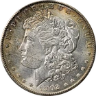 1902-O Morgan Silver Dollar PCGS MS63 - Toning