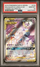 Pokemon Solgaleo & Lunala Gx Cosmic Eclipse Full Art 216/236 PSA 10 Gem Mint on eBay