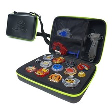 MONGPIENS Carrying Case Shoulder Strap For Spinning Tops Launcher