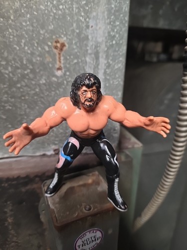 WCW Galoob UK Exclusive Jimmy Garvin Freebirds -...