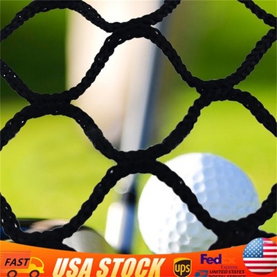 Golf Net Black Practice Training Aid Driving Impact Screen Net 10x10FT Net 300kg