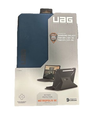UAG Metropolis SE Case Samsung Galaxy Tab S7+/S8+ Blue New In Box