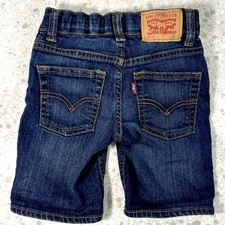 Childrens Size 4 Levi Strauss 511 Jean Shorts Signature Red Tag Authentics Demin