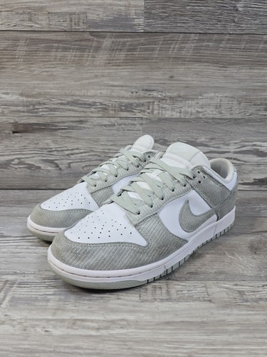 Talla 11- Nike Dunk Zapatos Tenis Mujer Pana Plateados Baja Luz - Imagen 6 de 13