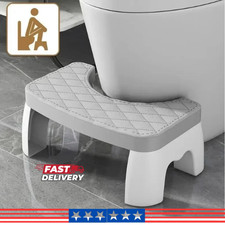 Toilet Foot Stool Bathroom Squat Stool for Adults Kids Pregnancy