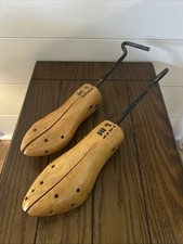 Vintage Wooden Shoe Stretchers D47-D48 5 Fits Size 10.5W- 13W