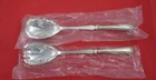 Fairfax by Durgin-Gorham Sterling Silver Salad Serving Set HH SP 11 1/4" Fluted