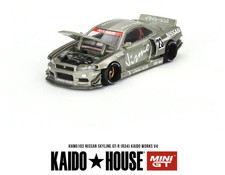 1:64 KAIDO HOUSE Nissan Skyline GTR R34 Works V4 tsm minigt mini gt gt-r KHMG103
