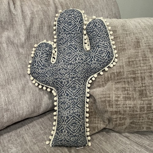 Cactus Shaped Pillow by Prickly Pear Lane.