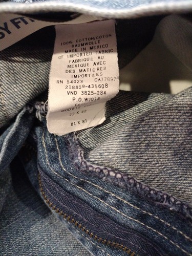 Vintage Gap Jeans Unisex 32x32 Blue Denim Easy Fit Straight Leg - Picture 7 of 15