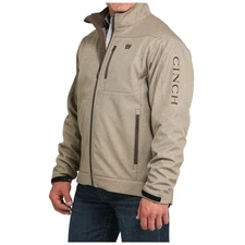 MWJ1567014 Cinch Men's Bonded Jacket - Stone NEW