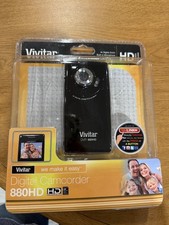New in package Vivitar DVR880HD Camcorder - Black