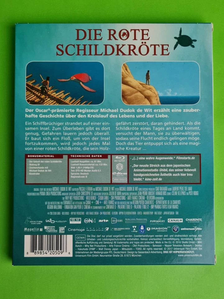 Die rote Schildkröte (Studio Ghibli Collection) Blu-ray - Bild 3 von 4