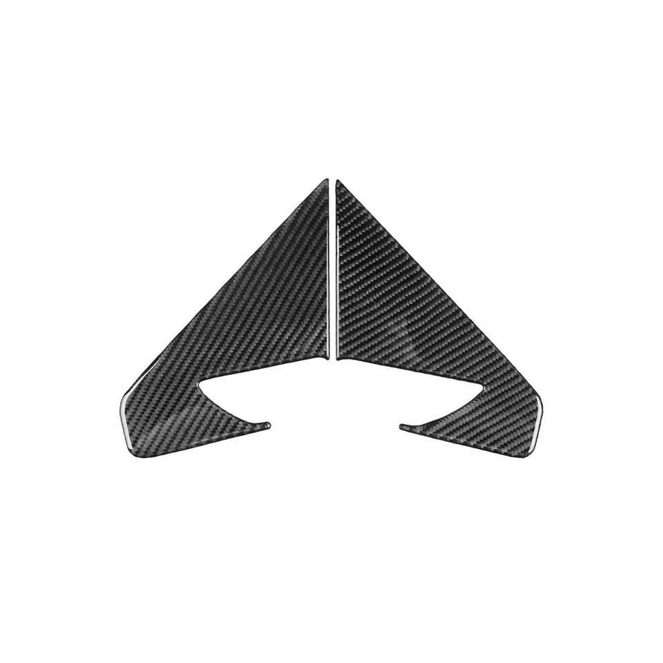 Real Carbon Fiber Rearview Side A-pillar Panel Cover For Dodge Avenger 2008-2014 - Image 2 of 4