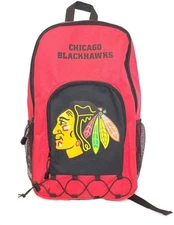 Chicago Blackhawks Premium Backpack heavy Duty Full Team Color Echo Bunge...