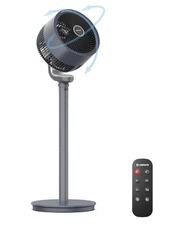 AIRMATE Pedestal Fan for Bedroom, 16-Speed DC Motor