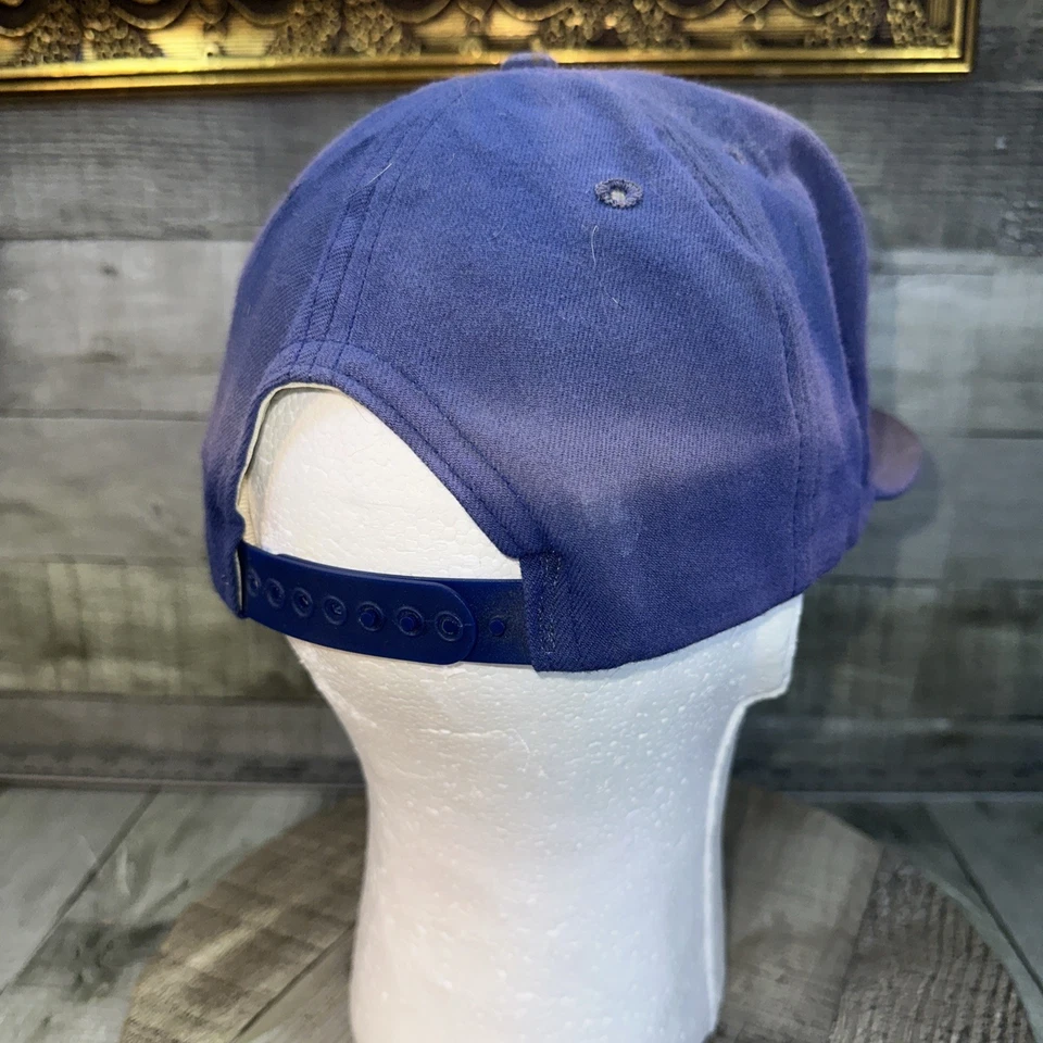 Sombrero De Colección De La Salle Meteors New Era Modelo Pro Visera Dupont EE. UU. Azul Desteñido Foto 4 de 4