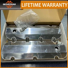 Aluminum Fabricated Valve Cover for Big Block Chevy BBC 396 454 w/Breather Hole