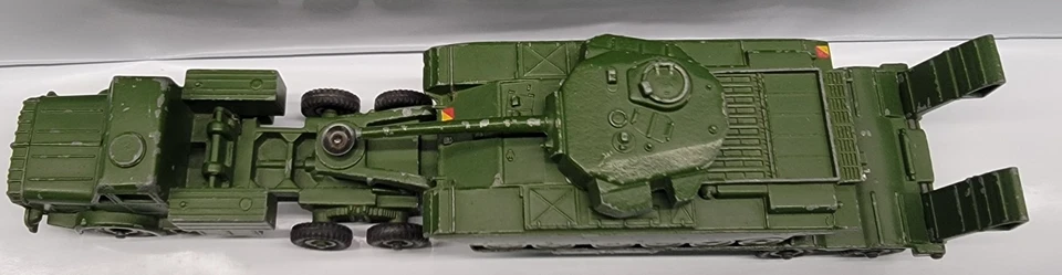 Dinky Supertoys Set #698 Thornycroft Mighty Antar 660 & Centurion Tank 651 - Image 3 of 4