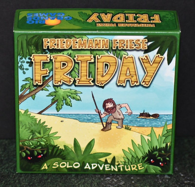 Rio Grande Games Friday Solo Adventure Game Friedemann Friese Good