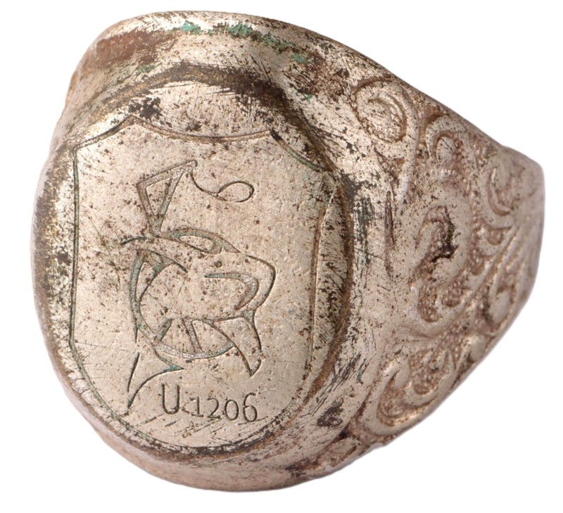 Shark Sailors signet ring naval U1206 submarine Marine Navy Fish Military Army