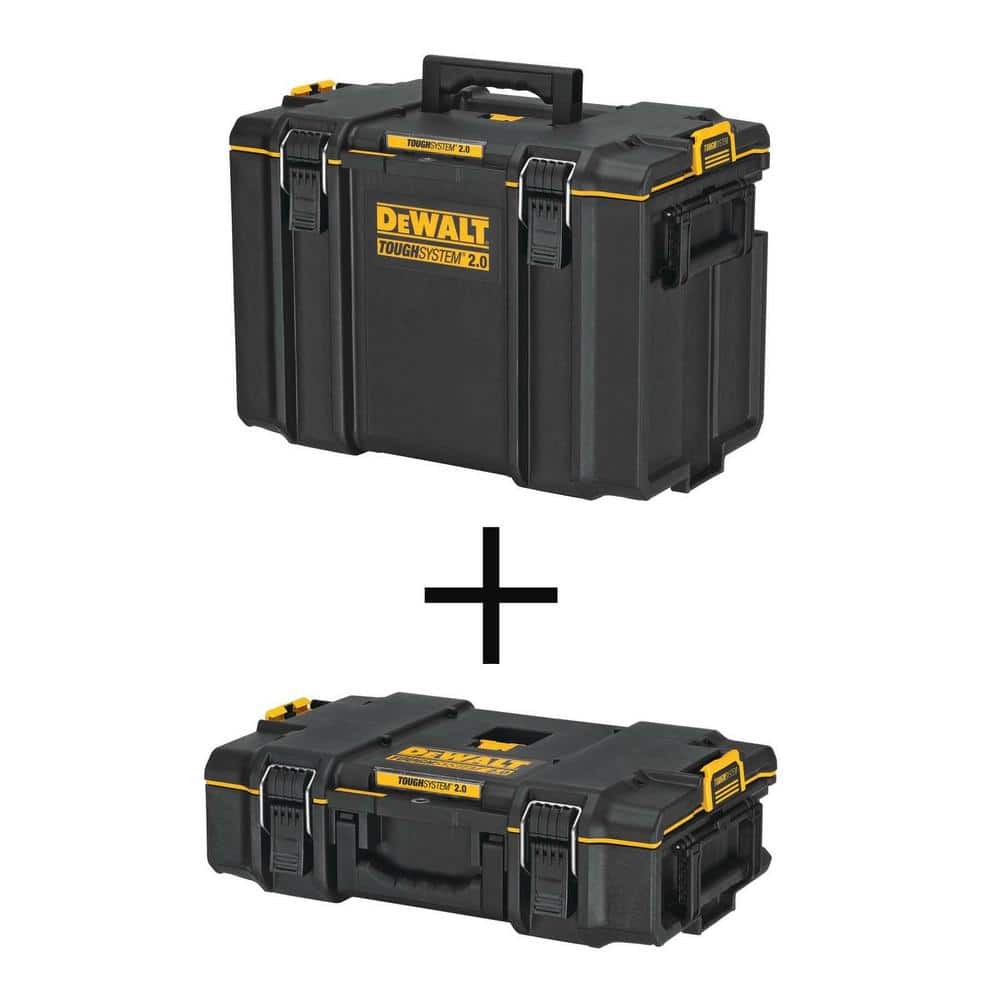 Dewalt Toughsystem 2.0 XL 22-Inch Tool Box with Small Tool Box  