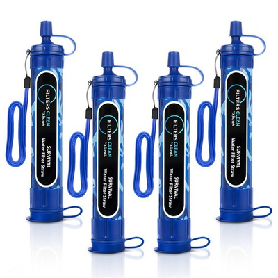 #ad #ad Filters Clean Survival Water Filter Straw – 0.1 Micron Portable Personal... $31.99
