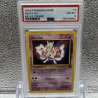 Pokemon PSA 8 Mewtwo WotC First Movie Black Star Promo