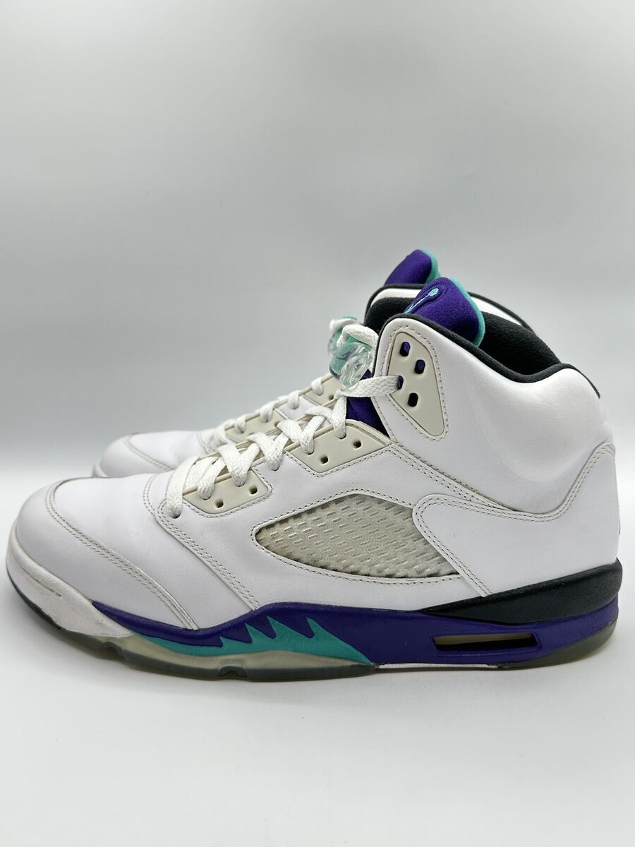 Nike Men's Air Jordan 5 Retro Size 11.5 Grape 2013 |136027 Nike Men's Air Jordan 5 Retro Size 11.5 Grape 2013 |136027