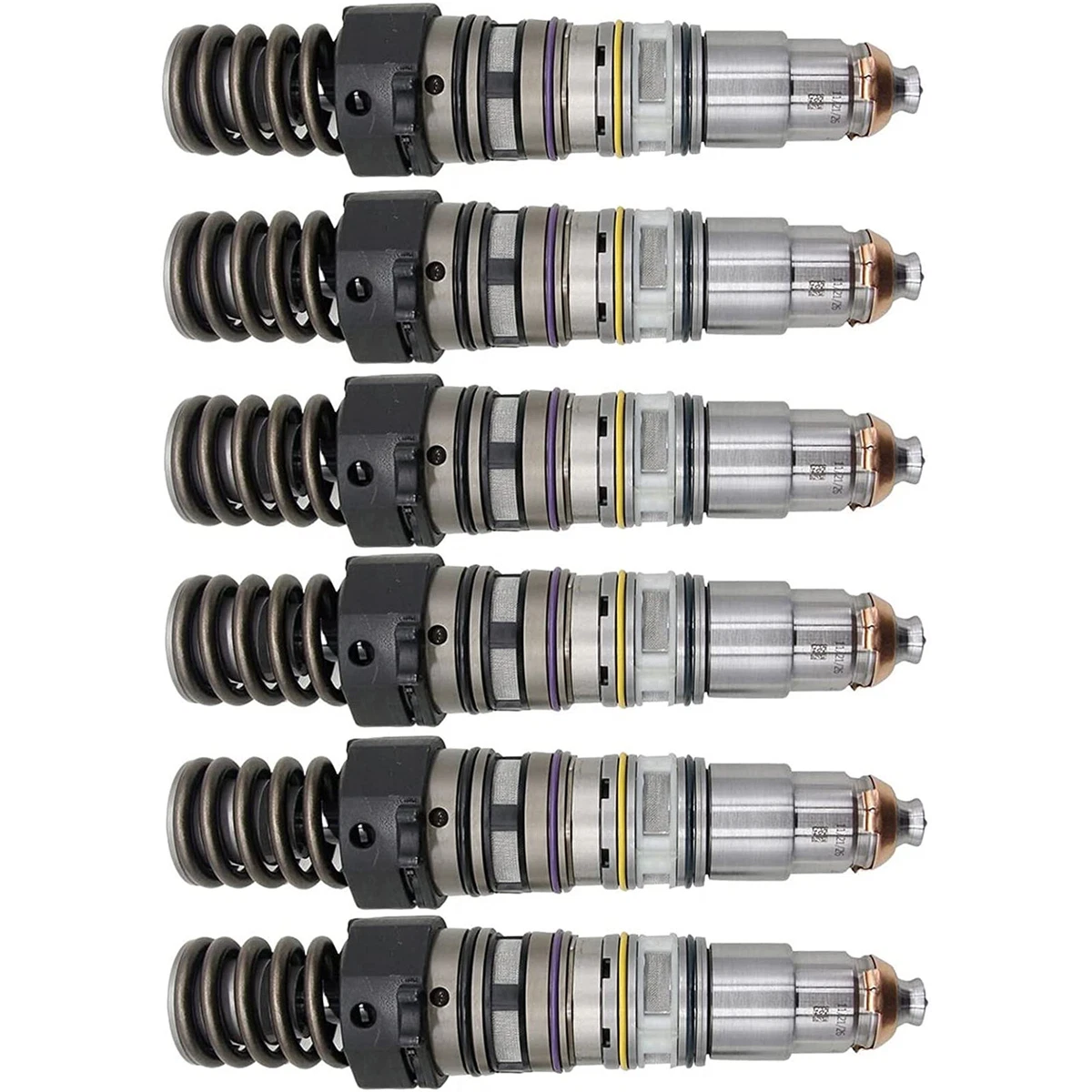 6X Fuel Injector 4062569 for Cummins QSX15 ISX15 X15 Diesel Engine 