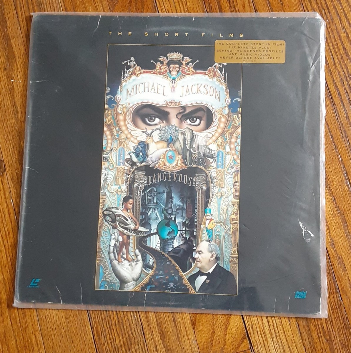 Michael Jackson Dangerous The Short Films Laserdisc