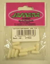 Verschlußstopfen Kappe 3 - 4 mm 10 Stück Ni...