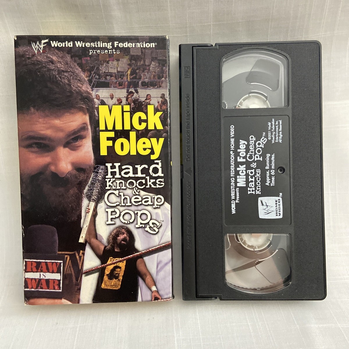 WWF - Mick Foley: Hard Knocks Cheap Pops (VHS, 2001) 651191027736