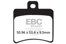 EBC SFAC298 BRAKE PAD SFAC SERIES CARBON FIBER SCOOTER APRILIA SR 50 R LC 2011