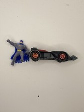 McDonald's Batman Unlimited Batmobile with Drill Happy Meal Toy 3 and batman