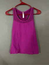 Kyodan Pink Sports Tank Top Size Small