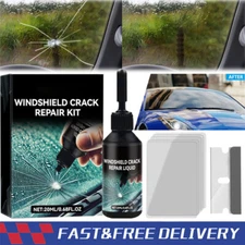 1 Set Automotive Glass Repair Kit Fluid Fix Car Windshield Resin Chip Crack Tool