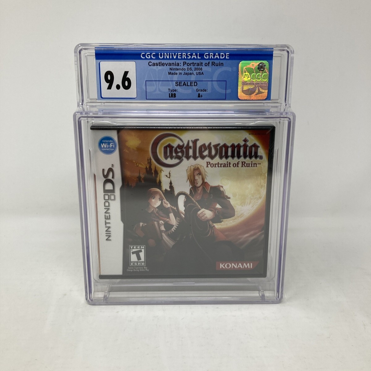Castlevania: Portrait of Ruin Nintendo DS Sealed CGC Graded A+