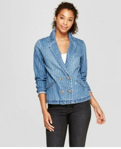New Universal Thread Striped Denim Jean 