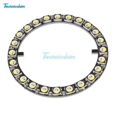 24-Bits 5050 SK6812 RGBW Full Color Ring LEDs with Integrated Drivers 4500K