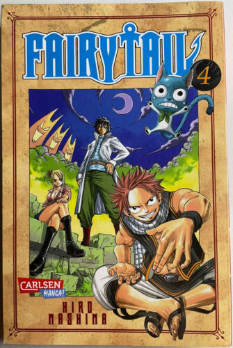 Fairy Tail, Band 4 von Hiro Mashima, Manga Buch Zustand Gut - Bild 1 von 2