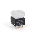 PB26-13M RGB LED Square SPDT Momentary Push Button Switch for Video Processor